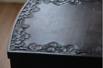 ビンテージ　中古 軽井沢彫りドレッサー(鏡台)