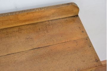 アンティーク家具　アンティーク　古いナラ材の上質な本箱(ブックケース、本棚)