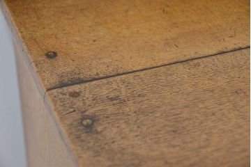 アンティーク家具　アンティーク　古いナラ材の上質な本箱(ブックケース、本棚)
