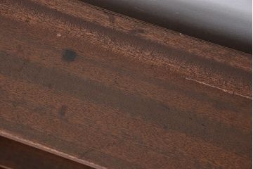 レトロ家具　昭和レトロ　シンプルなペイント薄型飾り棚(1)(本棚)