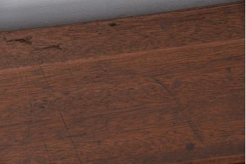 レトロ家具　昭和レトロ　シンプルなペイント薄型飾り棚(2)(本棚)