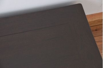 アンティーク家具　古民具・骨董　古い唐木材の大振りな座卓(テーブル、机)