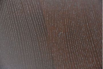 アンティーク家具　アンティーク　古い栓材の丸型ちゃぶ台(1)(テーブル、机)