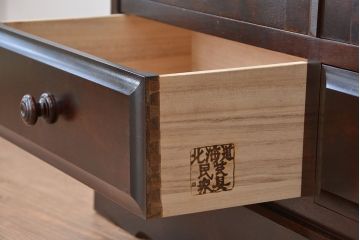 中古　北海道民芸家具　本箱(ブックケース)定価約27万円