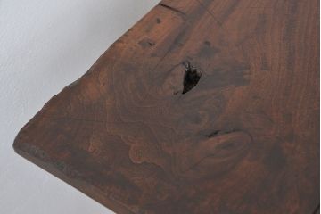 アンティーク家具　アンティークペイント　使い込まれた作業台(ダイニングテーブル、机)