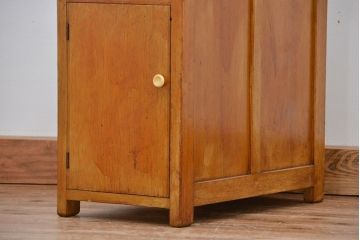 レトロ家具　昭和レトロ　小さな引き出し付き収納棚(サイドテーブル)