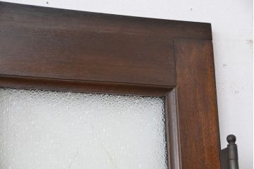 ★大正ロマン　色ガラス入りのシックなドア(1)(扉)
