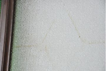 ★大正ロマン　色ガラス入りのシックなドア(1)(扉)