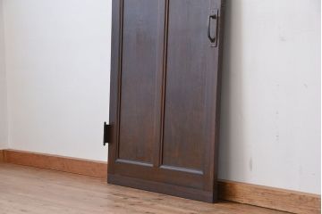 ★大正ロマン　色ガラス入りのシックなドア(2)(扉)