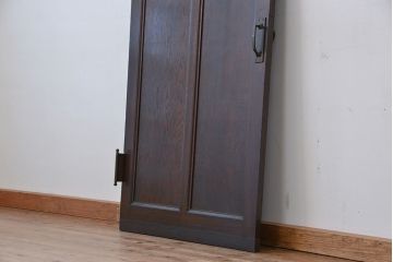 大正ロマン　色ガラス入りのシックなドア(3)(扉)