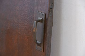 大正ロマン　色ガラス入りのシックなドア(3)(扉)