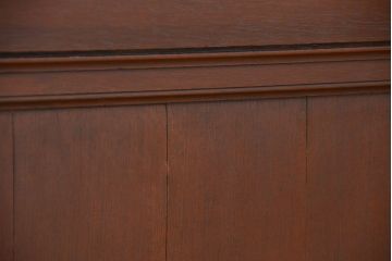 日本製アンティーク　大正〜昭和初期　チーク材の重厚なドア(扉)