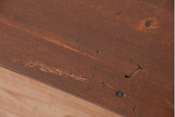 アンティーク家具　アンティーク　引き出し付き横長作業台(テーブル、机)