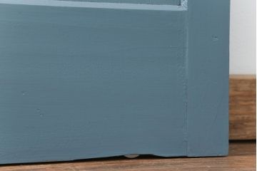 アンティーク モールガラス入り!ペイントガラス引き戸2枚セット(ガラス戸)