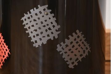 アンティーク雑貨　古い漆塗 火鉢 一対(箱、火箸、灰付き)