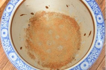 アンティーク雑貨　古民具・骨董　図柄の可愛い瀬戸火鉢