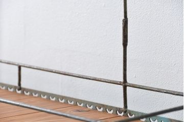 レトロ家具　昭和レトロ ★味のある商品陳列棚(アイアンラック、飾り棚)