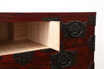 中古 伝統工芸 美しい岩谷堂箪笥(岩谷堂タンス、岩谷堂たんす、整理タンス)