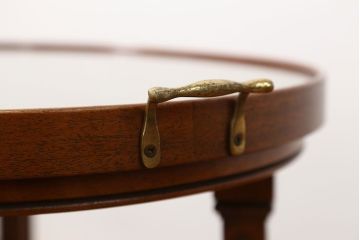 中古美品　ドレクセル ツインカクテルテーブル定価約16万円(サイドテーブル、キャスターワゴン、センターテーブル、カフェテーブル、コーヒーテーブル)