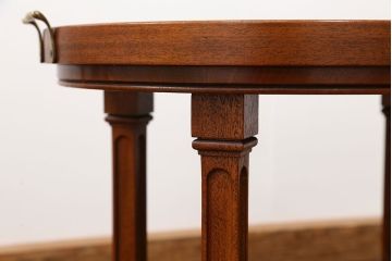 中古美品　ドレクセル ツインカクテルテーブル定価約16万円(サイドテーブル、キャスターワゴン、センターテーブル、カフェテーブル、コーヒーテーブル)