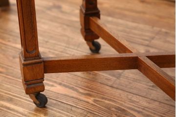 中古美品　ドレクセル ツインカクテルテーブル定価約16万円(サイドテーブル、キャスターワゴン、センターテーブル、カフェテーブル、コーヒーテーブル)