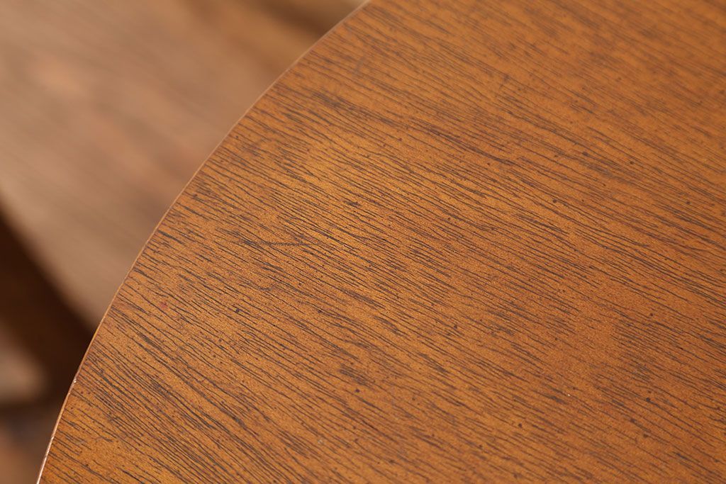 中古美品　DREXEL(ドレクセル)  Triune(トライユン)　 ドラムテーブル定価約23万円(サイドテーブル、センターテーブル、ラウンドテーブル、コーヒーテーブル、机)