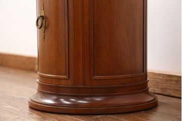 中古美品　DREXEL(ドレクセル)  Triune(トライユン)　 ドラムテーブル定価約23万円(サイドテーブル、センターテーブル、ラウンドテーブル、コーヒーテーブル、机)