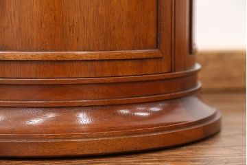 中古美品　DREXEL(ドレクセル)  Triune(トライユン)　 ドラムテーブル定価約23万円(サイドテーブル、センターテーブル、ラウンドテーブル、コーヒーテーブル、机)