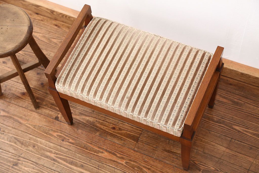 中古美品　ドレクセル スツール定価約10万円(椅子、イス、いす)