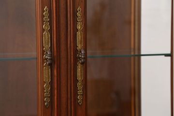 中古美品　ドレクセル キュリオケース定価約62万円(ガラスケース、ショーケース、陳列棚、飾り棚)