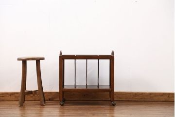 中古美品　ドレクセル マガジンラック定価約12万円(本立て、本棚)