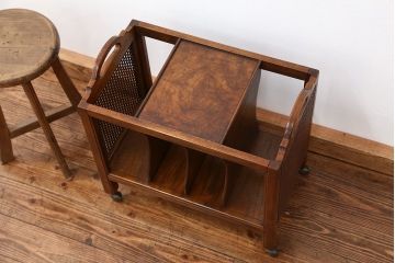 中古美品　ドレクセル マガジンラック定価約12万円(本立て、本棚)