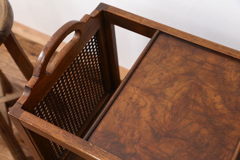 中古美品　ドレクセル マガジンラック定価約12万円(本立て、本棚)