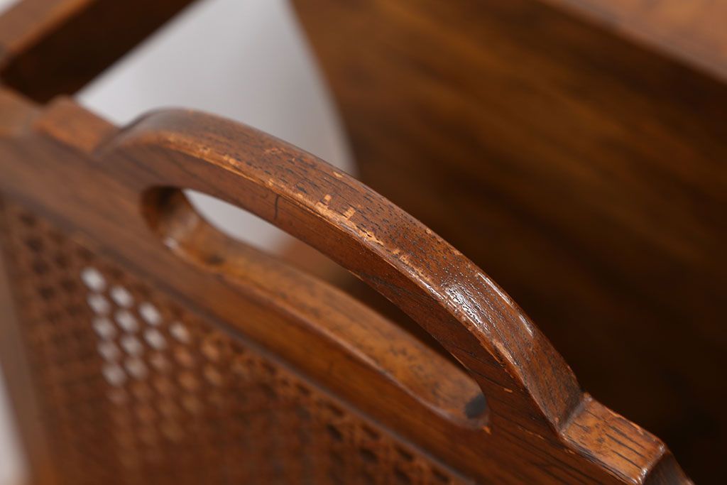 中古美品　ドレクセル マガジンラック定価約12万円(本立て、本棚)