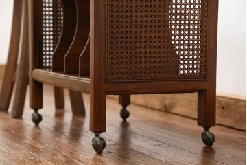 中古美品　ドレクセル マガジンラック定価約12万円(本立て、本棚)