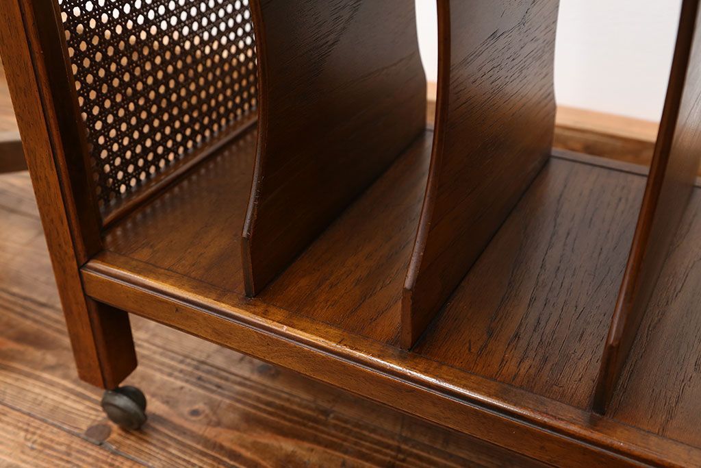 中古美品　ドレクセル マガジンラック定価約12万円(本立て、本棚)