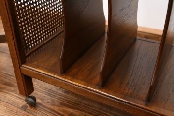 中古美品　ドレクセル マガジンラック定価約12万円(本立て、本棚)