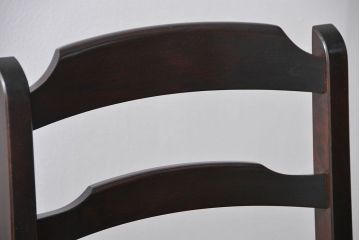 中古美品　北海道民芸家具 ダイニングチェア2脚セット(イス、椅子、いす)