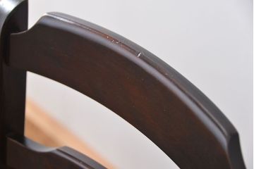 中古美品　北海道民芸家具 ダイニングチェア2脚セット(イス、椅子、いす)