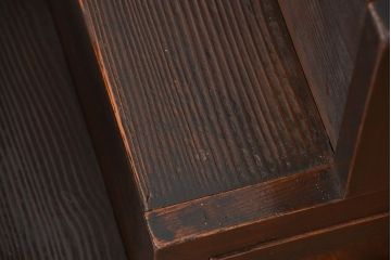 アンティーク家具　古民具・骨董 小振りで上品な二段重ね階段箪笥(箱階段、時代箪笥)