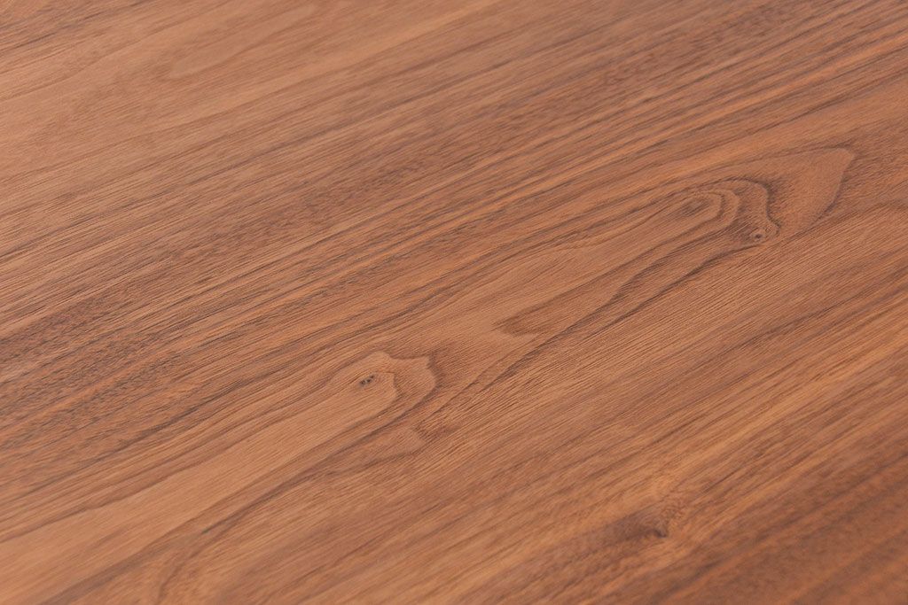 中古　マスターウォール(MASTERWAL) ウォールナットダイニングテーブル定価約14万円(鉄脚テーブル)