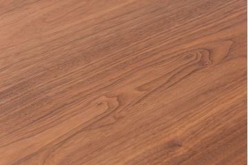 中古　マスターウォール(MASTERWAL) ウォールナットダイニングテーブル定価約14万円(鉄脚テーブル)