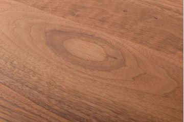 中古　マスターウォール(MASTERWAL) ウォールナットダイニングテーブル定価約14万円(鉄脚テーブル)