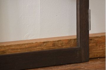 アンティーク  喫茶店のモダンデザイン両開き窓1対(3)(観音開き窓、ガラス戸、建具)