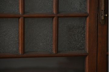 アンティーク 喫茶店のモダンデザイン両開き窓1対(4)(観音開き窓、ガラス戸、建具)