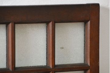 アンティーク 喫茶店のモダンデザイン両開き窓1対(4)(観音開き窓、ガラス戸、建具)