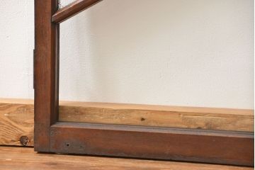 アンティーク 喫茶店のモダンデザイン両開き窓1対(4)(観音開き窓、ガラス戸、建具)