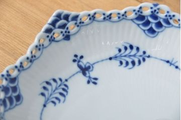 アンティーク雑貨　中古 ロイヤルコペンハーゲン フルレース お皿 5枚(プレート)一級品