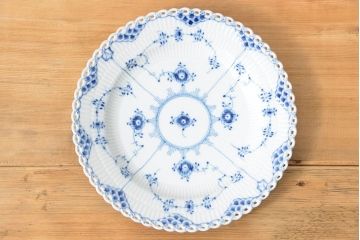 アンティーク雑貨　中古 ロイヤルコペンハーゲン フルレース プレート 6枚(25cm)