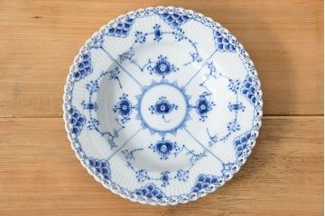 中古 ロイヤルコペンハーゲン フルレース ディーププレート6枚(22.5cm)